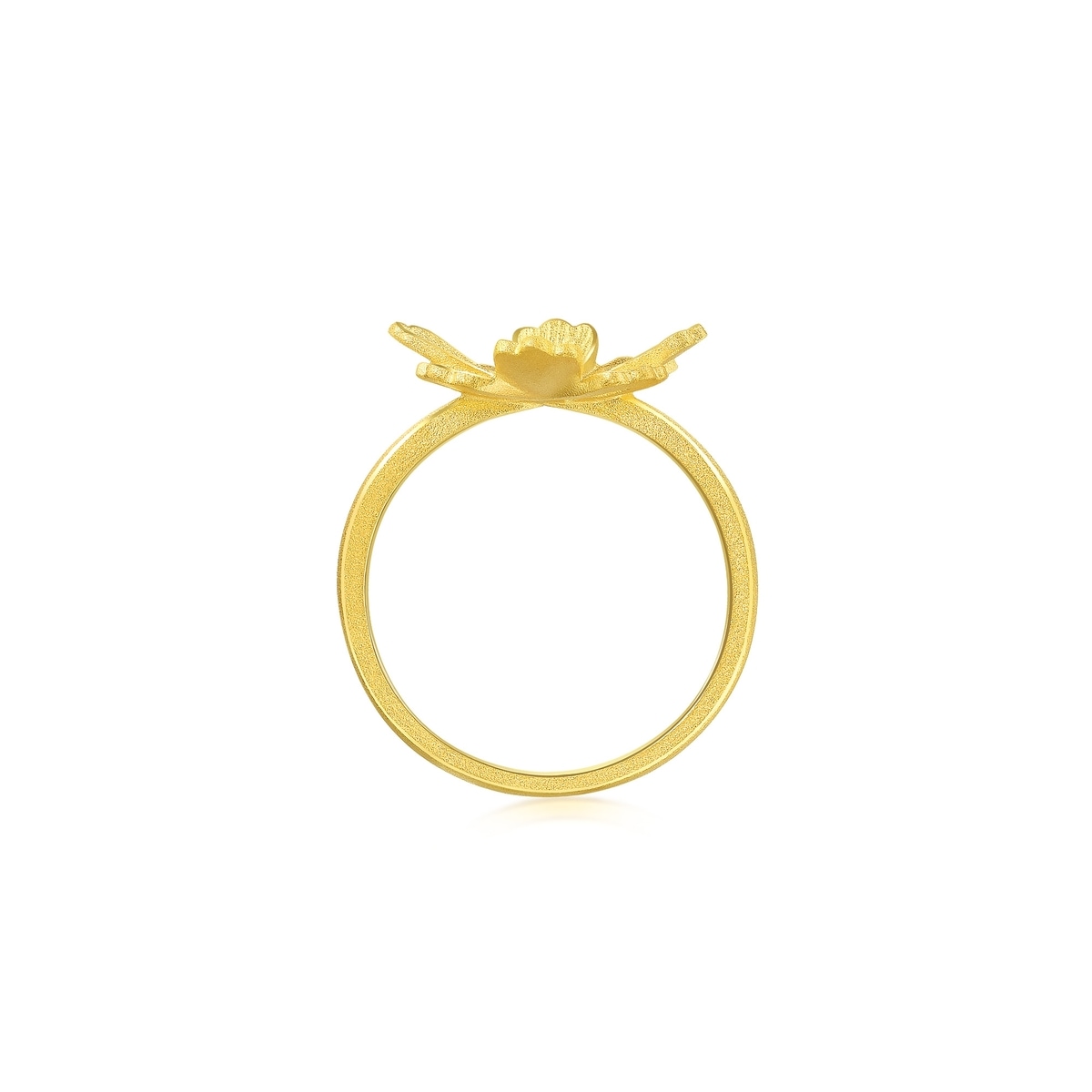 Cultural Blessings - 'Blossom' 999.9 Gold Ring | 86941R
