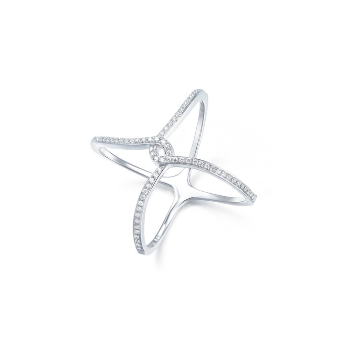 18K白色黄金 戒指 | 周生生珠寶 | Daily Luxe | 86986R - 1