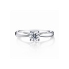 Classic' 900 Platinum Diamond Ring