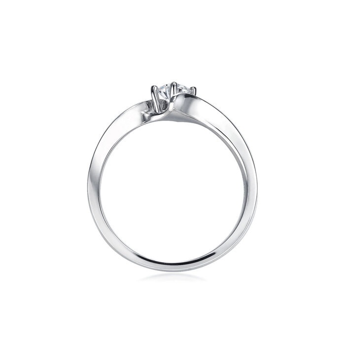 18K White Gold Ring | Chow Sang Sang Jewellery | 87870R - 5