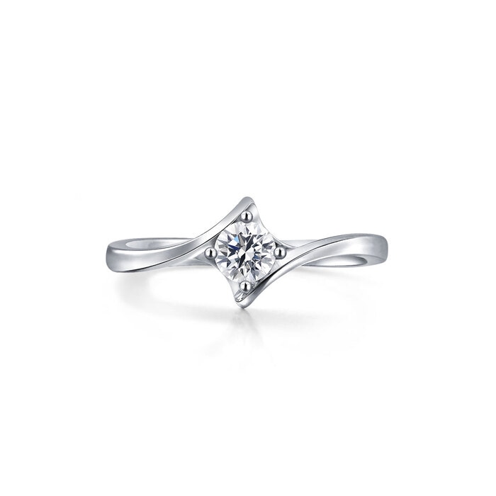 18K White Gold Ring | Chow Sang Sang Jewellery | 87870R - 1