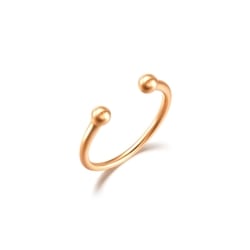 「Fingers Play 「指玩」」18K玫瑰金戒指