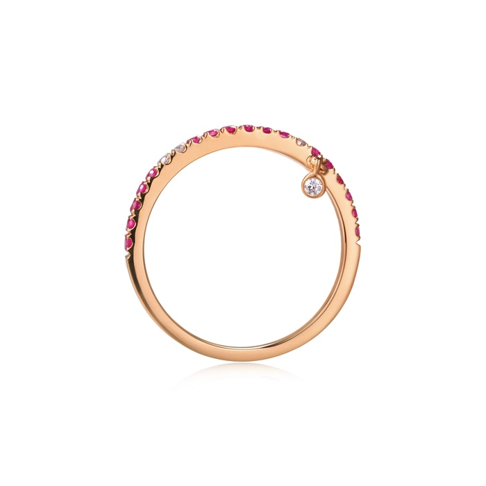 18K玫瑰金 戒指 | 周生生珠寶 | 88696R - 5