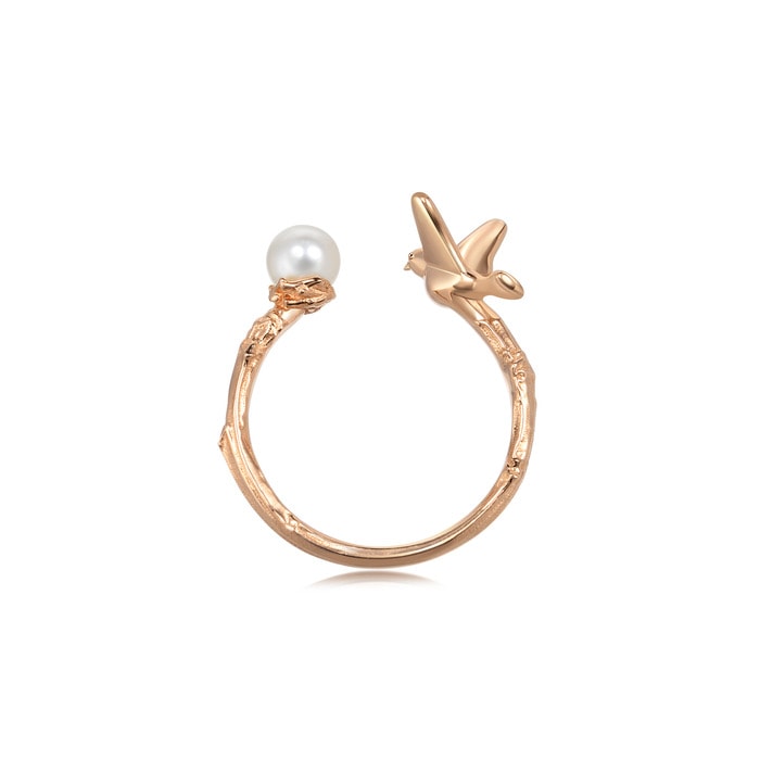 18K Rose Gold Ring | Chow Sang Sang Jewellery | Journey | 90183R - 5