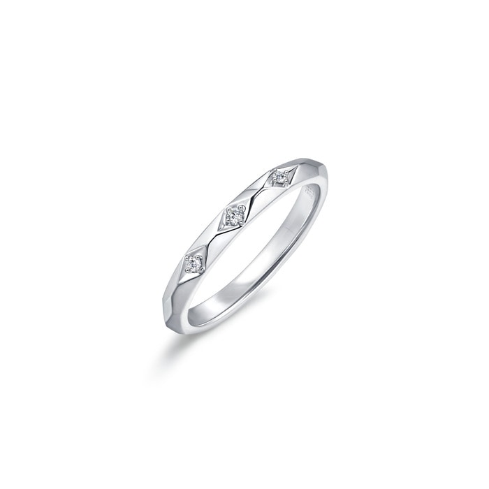 18K White Gold Ring | Chow Sang Sang Jewellery | 90246R - 1