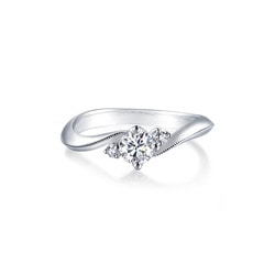 18K White Gold Diamond 'Constellation' Ring