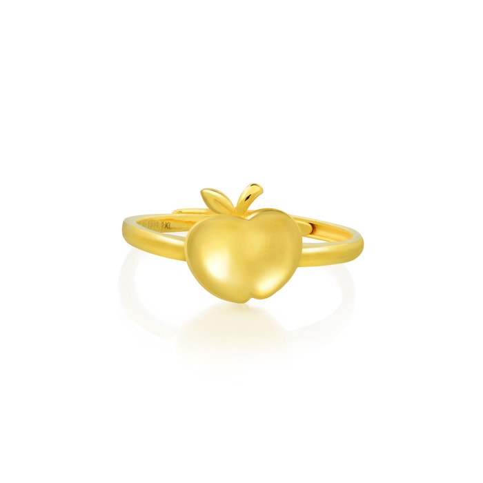 999.9黃金 戒指 | 周生生珠寶 | Love Decode 「愛情密語 」 | 90348R - 4