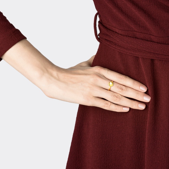 999.9黃金 戒指 | 周生生珠寶 | Love Decode 「愛情密語 」 | 90348R - 2