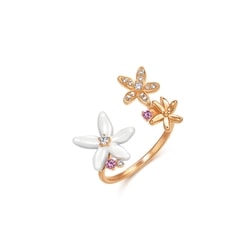 'The Art of Romance' 18K Rose Gold Diamond Ring
