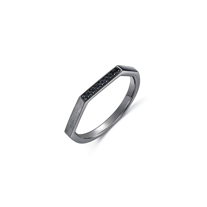 18K Black Gold Ring | Chow Sang Sang Jewellery | 90603R - 1