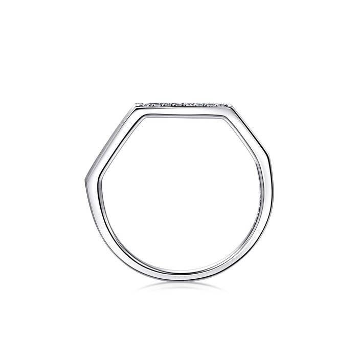 18K White Gold Ring | Chow Sang Sang Jewellery | 90603R - 5