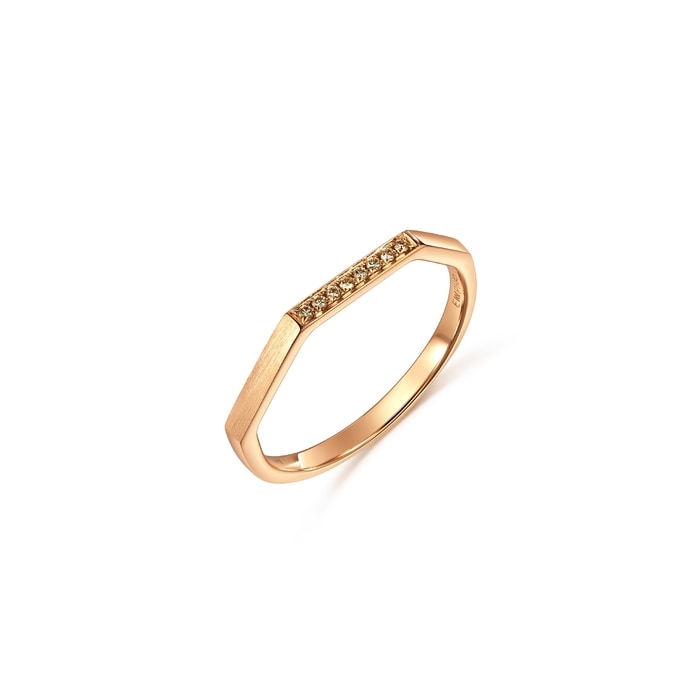 18K玫瑰金 戒指 | 周生生珠寶 | 90603R - 1