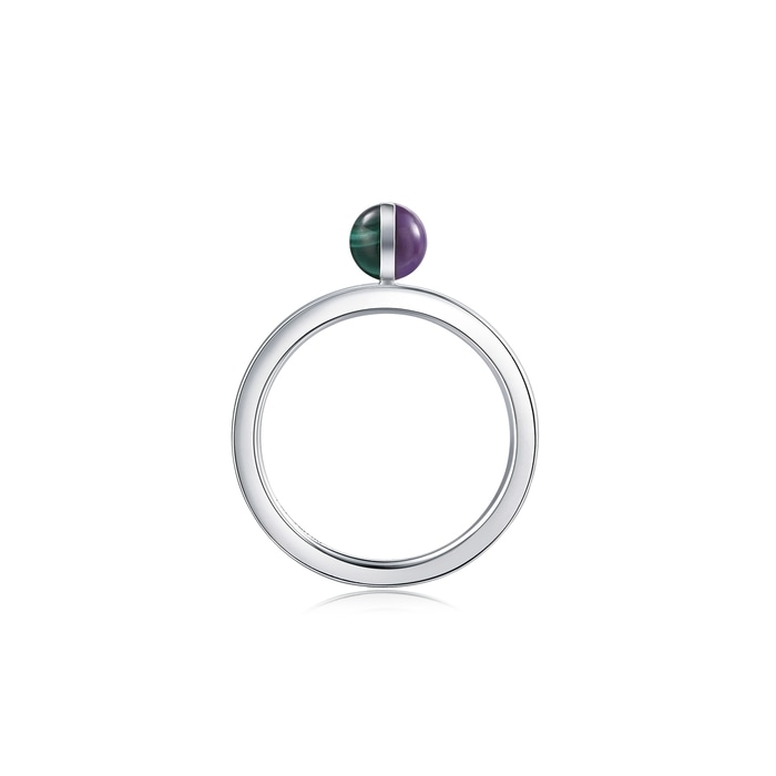 18K White Gold Ring | Chow Sang Sang Jewellery | 90835R - 5