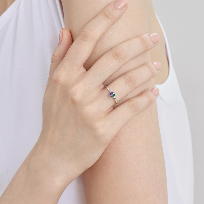 18K White Gold Ring | Chow Sang Sang Jewellery | 90835R - 2