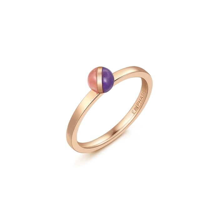 18K Rose Gold Ring | Chow Sang Sang Jewellery | 90868R - 1