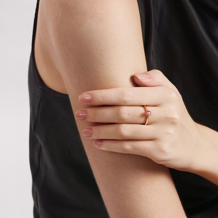 18K Rose Gold Ring | Chow Sang Sang Jewellery | 90868R - 3