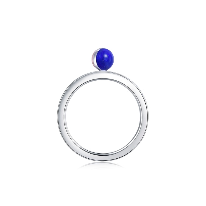 18K白色黄金 戒指 | 周生生珠寶 | 90870R - 5