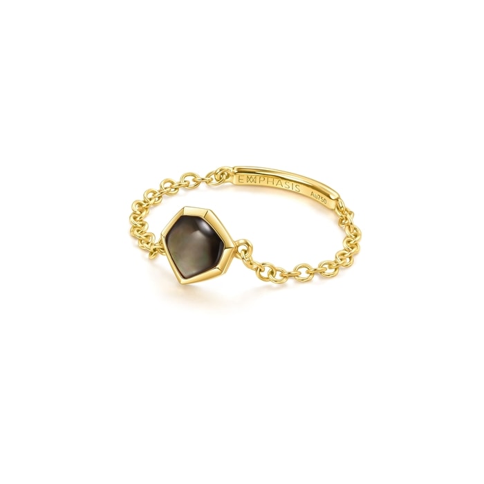 18K Yellow Gold Ring | Chow Sang Sang Jewellery | 90966R - 4