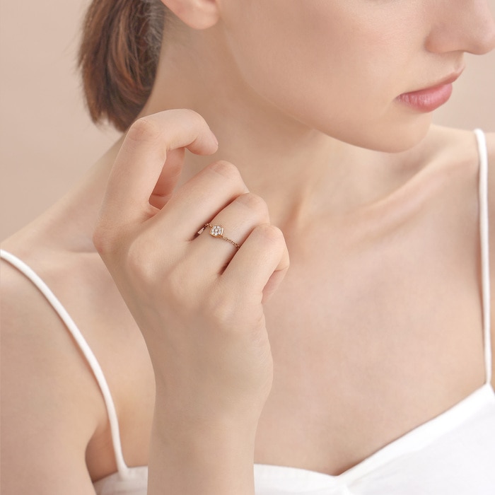 18K Rose Gold Ring | Chow Sang Sang Jewellery | 90969R - 3