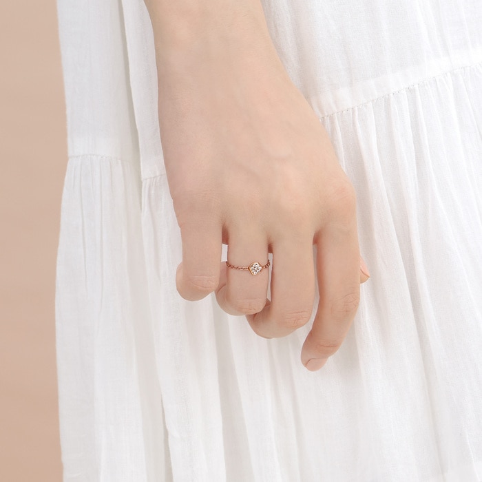 18K Rose Gold Ring | Chow Sang Sang Jewellery | 90969R - 2