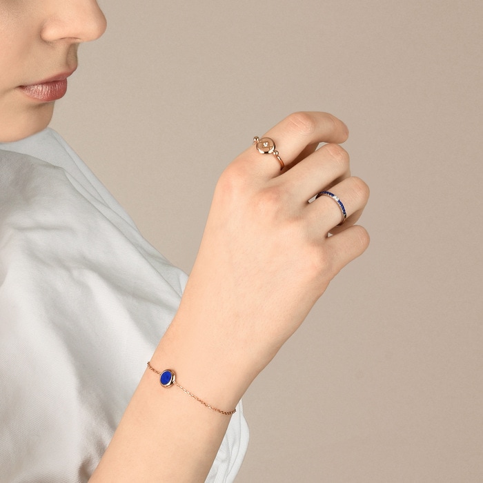 18K玫瑰金 戒指 | 周生生珠寶 | 91010R - 3