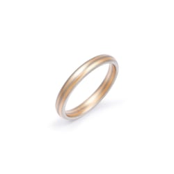 「相融」18K黃金及950鉑金戒指 (女戒)