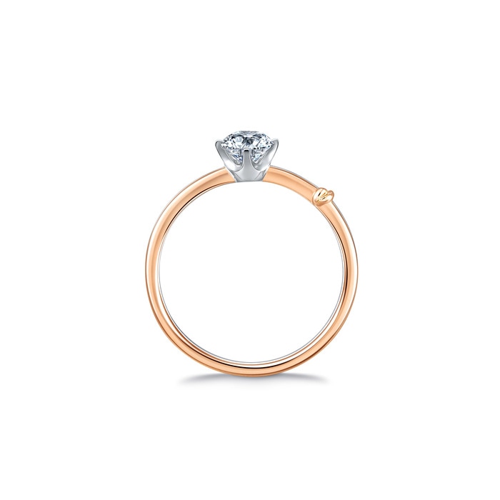 18K White & Rose Gold Ring | Chow Sang Sang Jewellery | 91561R - 5