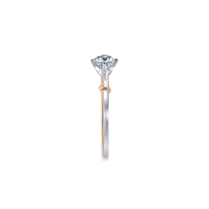18K White & Rose Gold Ring | Chow Sang Sang Jewellery | 91561R - 6