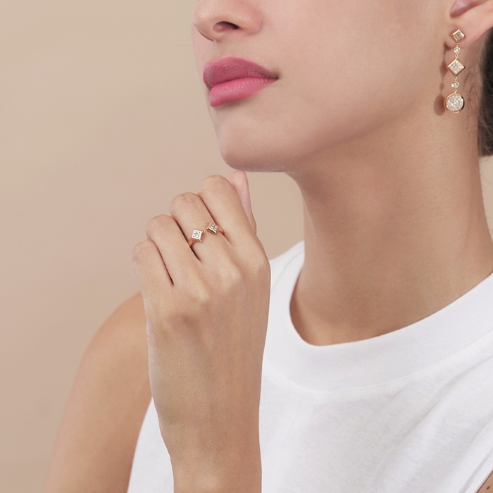 18K Rose Gold Ring | Chow Sang Sang Jewellery | 91722R - 3