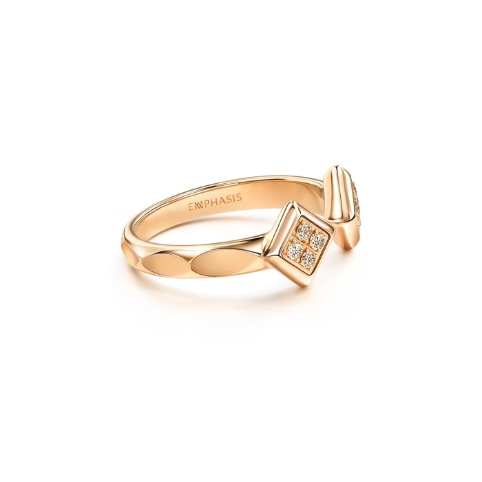 18K Rose Gold Ring | Chow Sang Sang Jewellery | 91722R - 5