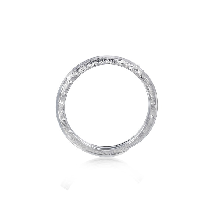 18K White Gold Ring | Chow Sang Sang Jewellery | Love Decode | 91919R - 5