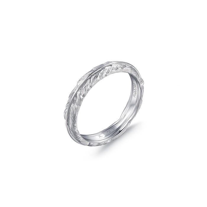 18K White Gold Ring | Chow Sang Sang Jewellery | Love Decode | 91919R - 1