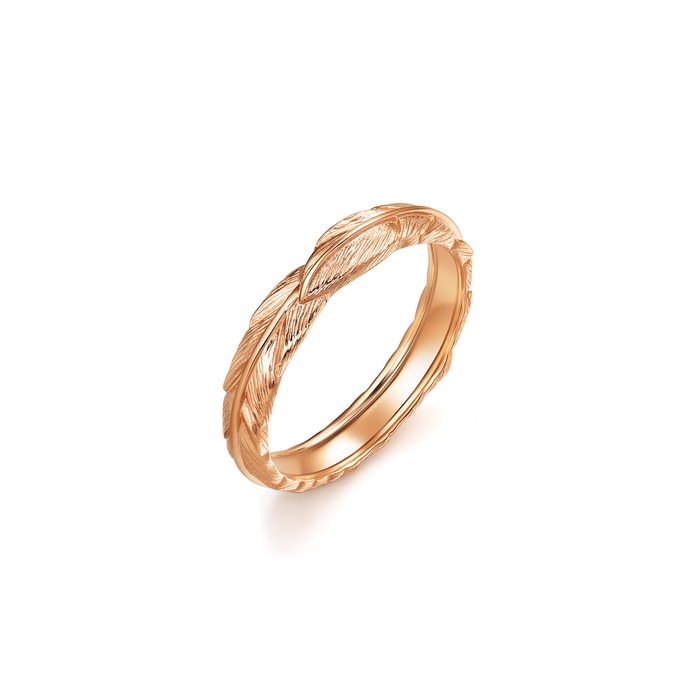 18K Rose Gold Ring | Chow Sang Sang Jewellery | Love Decode | 91919R - 1