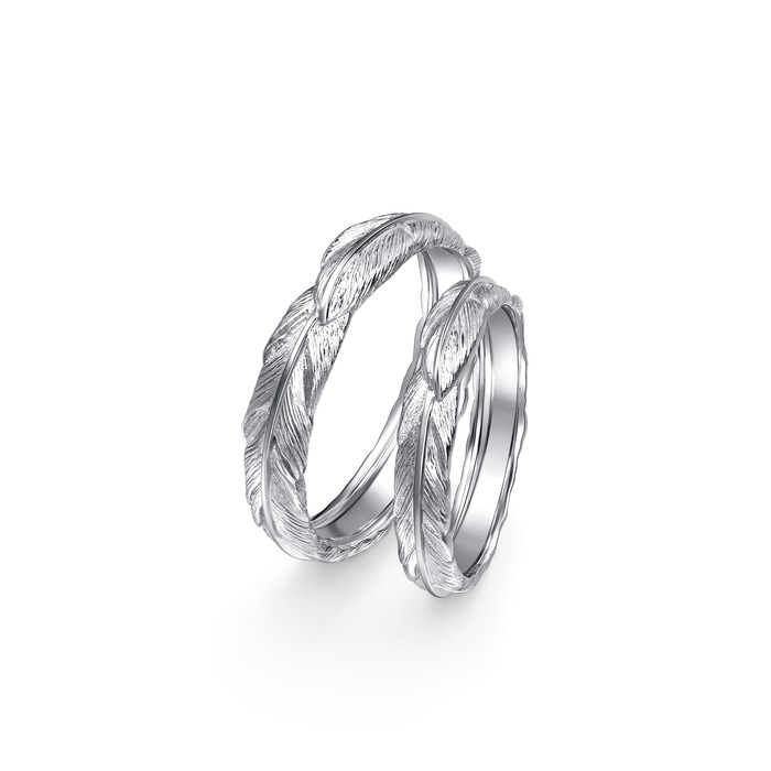 18K White Gold Ring | Chow Sang Sang Jewellery | Love Decode | 91920R - 6