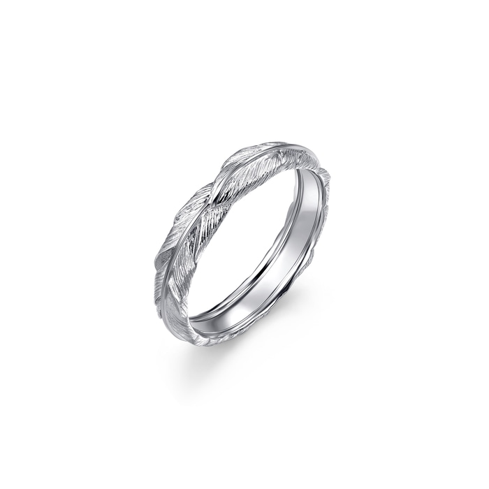 18K White Gold Ring | Chow Sang Sang Jewellery | Love Decode | 91920R - 1