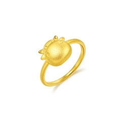 999.9黃金小牛戒指