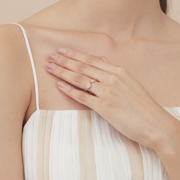 18K Rose Gold Ring | Chow Sang Sang Jewellery | 92214R - 2