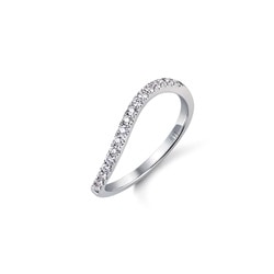 'Starry' 18K White Gold Diamond Ring