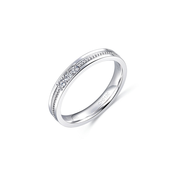 950 Platinum Ring | Chow Sang Sang Jewellery | 92381R - 1