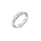 Starry' 950 Platinum Diamond Ring