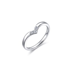 'Majesty' 18K White Gold Ring