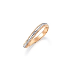 'Majesty' 18K Gold & 950 Platinum Ring (Lady's style)