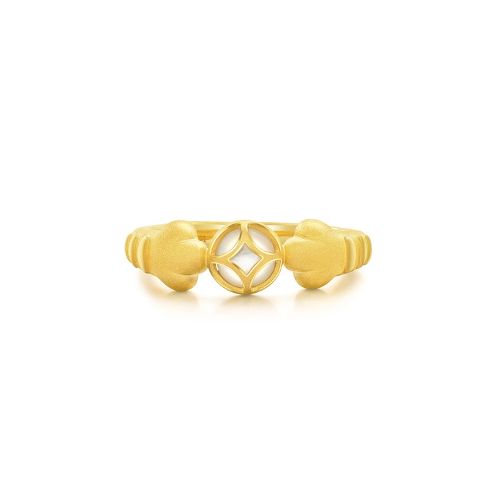 アンカレッジ SR BGS 9.5 (ゴールドラベル) 999.9 Gold Ring | 79766R(~0.188 tael) | Chow Sang Sang Jewellery