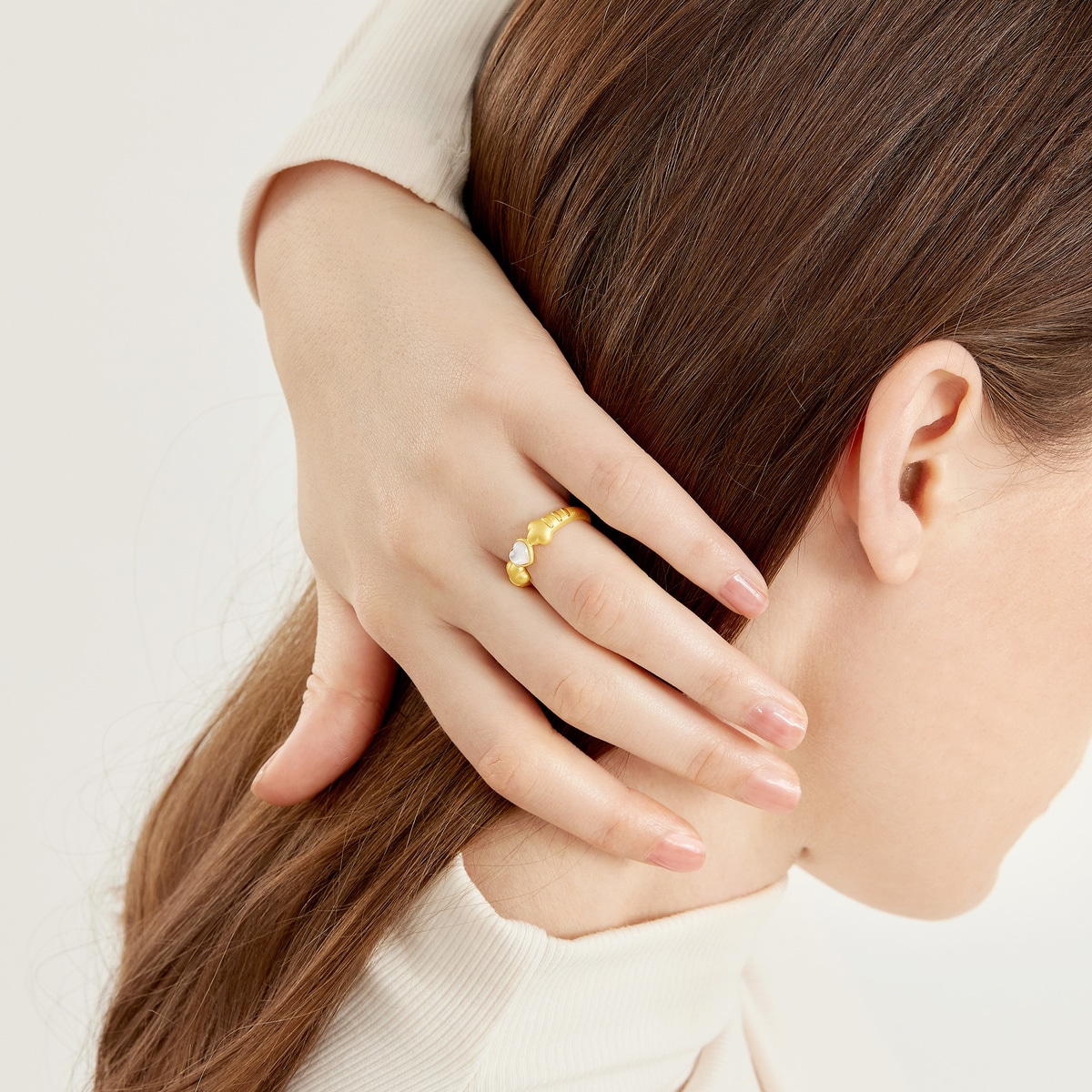 PetChat - 999.9 Gold Ring | 92968R(~0.118 tael) | Chow Sang