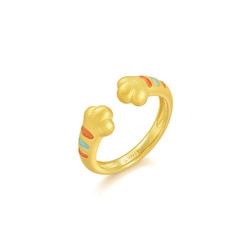 999.9 Gold Ring