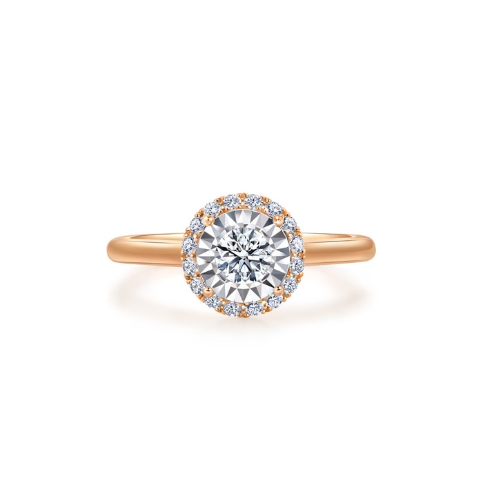 18K White & Rose Gold Ring | Chow Sang Sang Jewellery | Daily Luxe | 92982R - 1