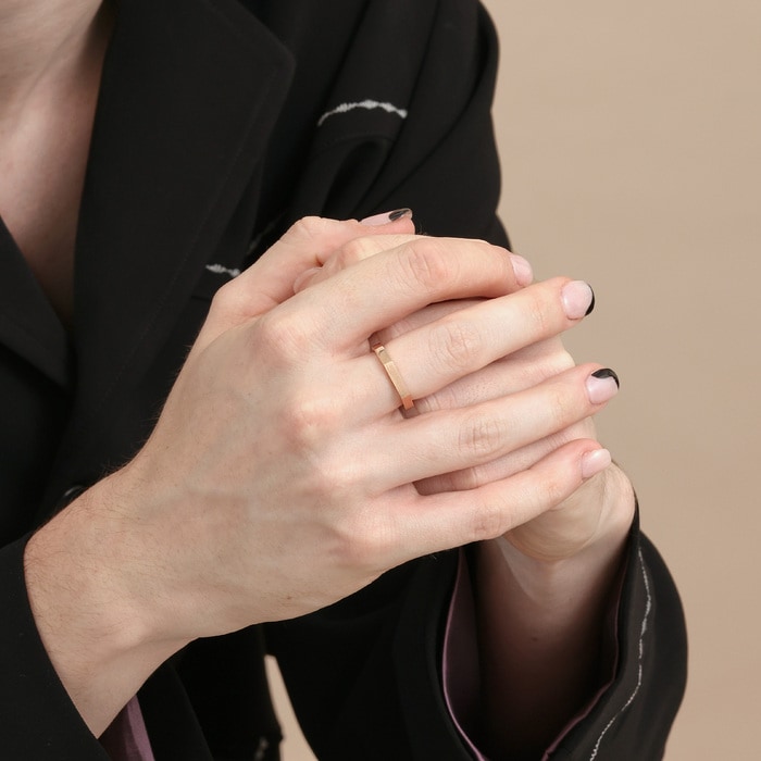 18K玫瑰金 戒指 | 周生生珠寶 | 93005R - 2