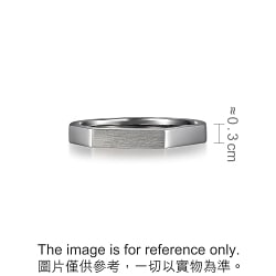 M 18K Black Gold Ring