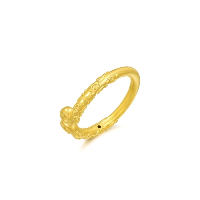 Solid Gold Ring | Chow Sang Sang Jewellery | Love Decode | 93200R - 7