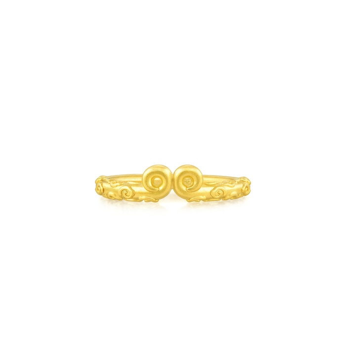 Solid Gold Ring | Chow Sang Sang Jewellery | Love Decode | 93200R - 4